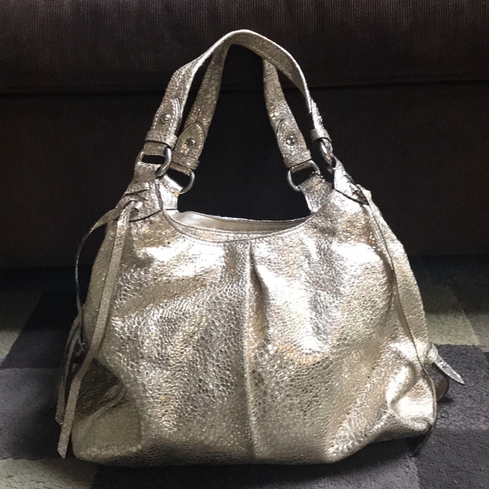 Coach metallic bag